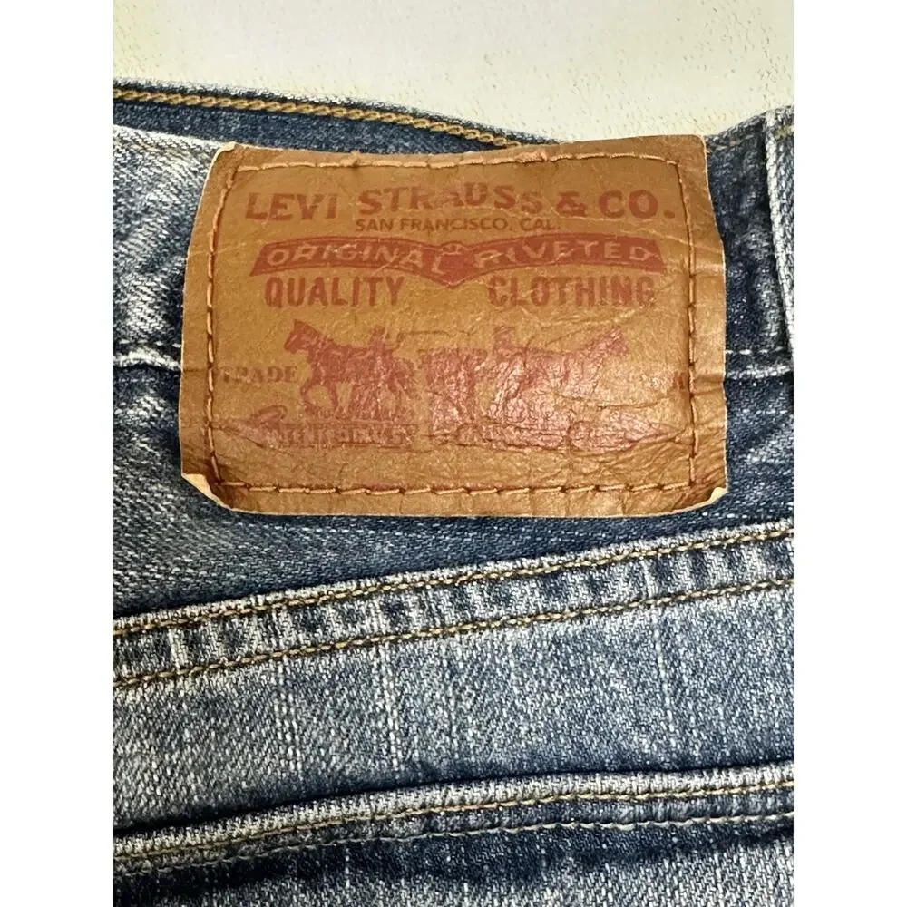 Vintage Levi’s 527 Low Bootcut Jeans Mens Size 36x32 Y2K Flap Pockets Western